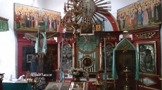Иконостас Георгиевского придела храма в Камно