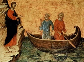 Призвание к Апостольскому служению рыбарей: Петра, Андрея, Иакова и Иоанна (Мф. 4:18-23) 